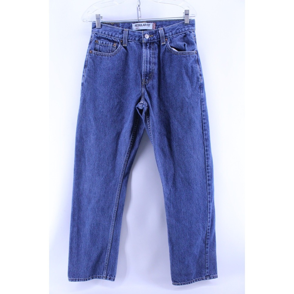 Levi's 505 Regular Fit Straight Leg Men's Blue Jeans Size 30 x 32